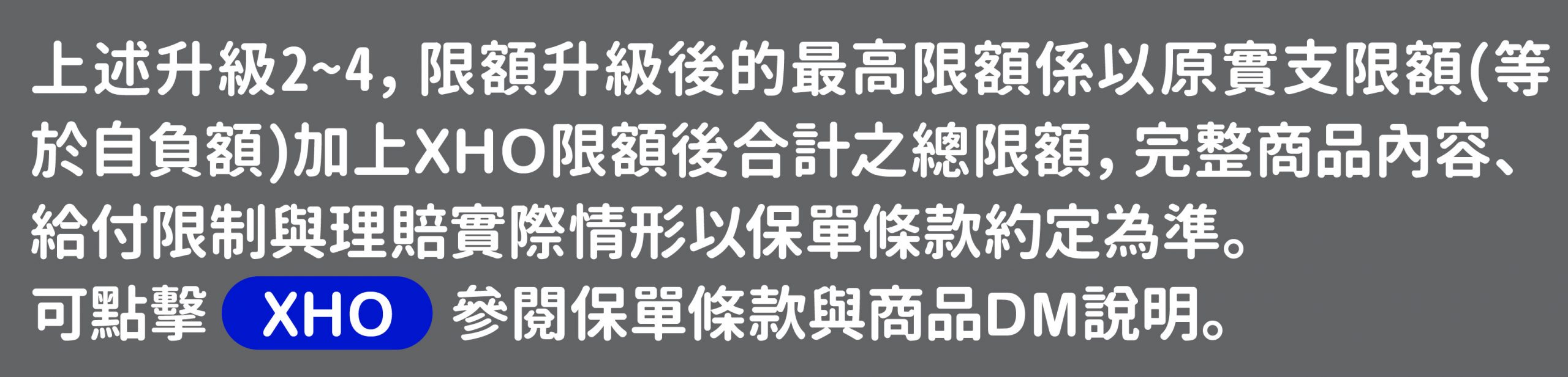 完整商品內容、給付限制與理賠實際情形以保單條款約定為準。